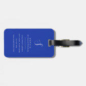 Kattenbagagelabel Bagagelabel (Achterkant horizontaal)