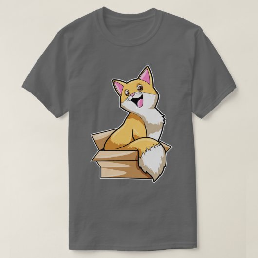 Kattenbak 1 t-shirt (Design voorkant)
