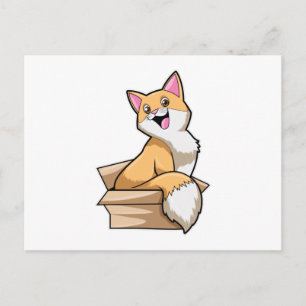 Kattenbak Briefkaart