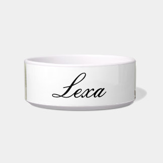 Kattenbak Gepersonaliseerd Pet Water en Voedsel Voerbakje