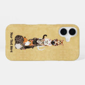 kattenbak iPhone 16 hoesje (Achterkant horizontaal)