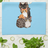 kattenbak theedoek (Gevouwen)