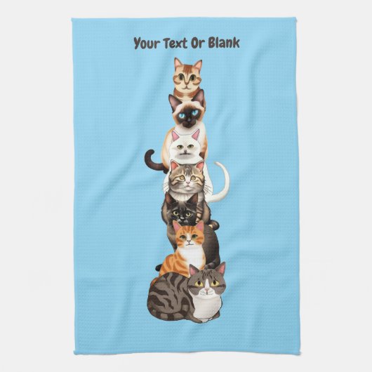 kattenbak theedoek (Verticaal)