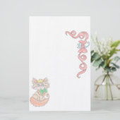 Kattenbakkerij Briefpapier (Staand voorkant)