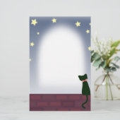 Kattenbakkerij Briefpapier (Staand voorkant)