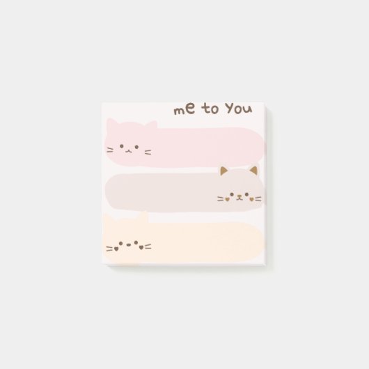 Kattenbakkerij Post-it® Notes (Voorkant)