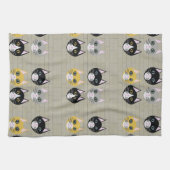 Kattenbaksteen Theedoek (Horizontaal)