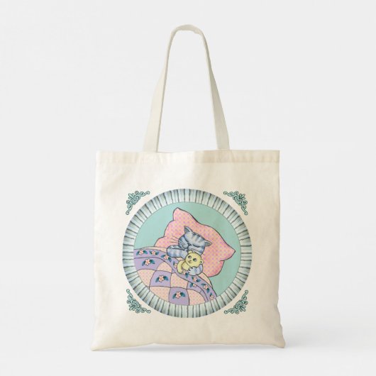 Kattenbedtijd Tote Bag (Achterkant)