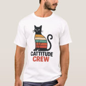 kattenbemanning t-shirt (Voorkant)