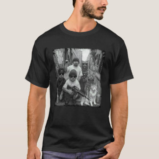 Kattenbende Funny sarcasme kattenmeme kattenliefhe T-shirt