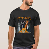 kattenbende t-shirt (Voorkant)