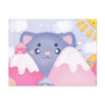 Kattenbergen en winterbergen met een Schattigee zo