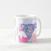 Kattenbergen en winterbergen met een Schattigee zo Koffiemok (Voorkant rechts)