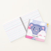 Kattenbergen en winterbergen met een Schattigee zo Notitieboek (Binnen)