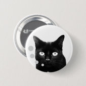 Kattenbericht Ronde Button 5,7 Cm (Voorkant /achterkant)