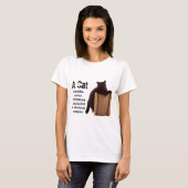 Kattenbeschrijving T-shirt (Voorkant volledig)
