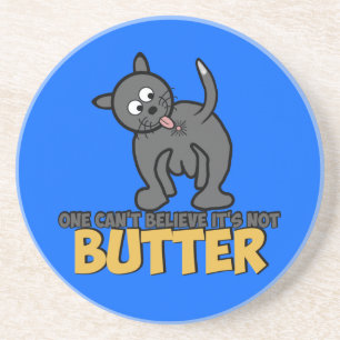 Kattenblaadjes Zandsteen Onderzetter