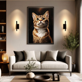 Kattenblik Poster