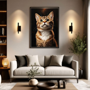Kattenblik Poster