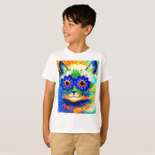 Kattenbloem Ogen T-shirt (Voorkant volledig)