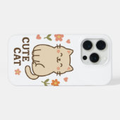 Kattenbloesem iPhone Hoesje (Achterkant horizontaal)