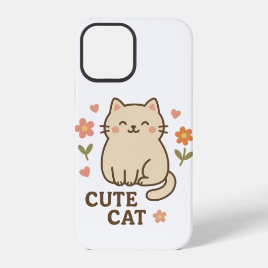 Kattenbloesem iPhone Hoesje (Achterkant)