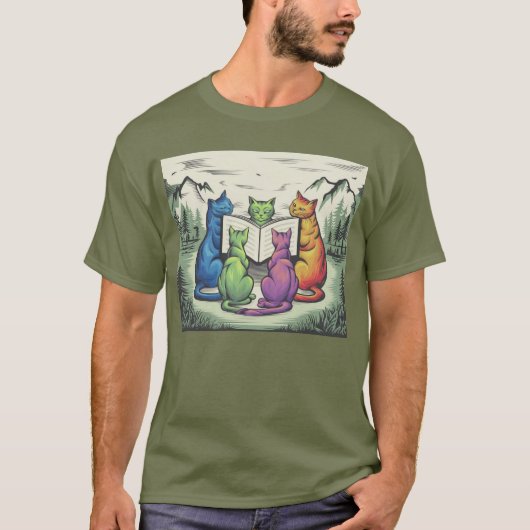 Kattenboek T-shirt (Voorkant)
