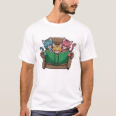 Kattenboek T-shirt (Voorkant)