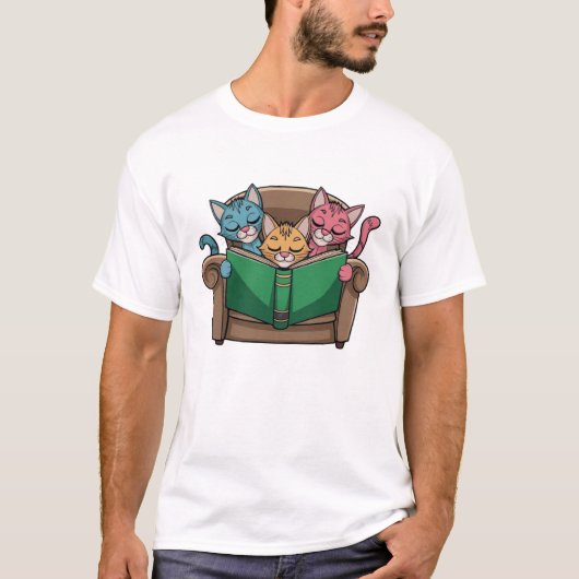 Kattenboek T-shirt (Voorkant)