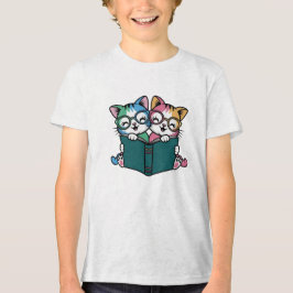 Kattenboek Tri-Blend Shirt