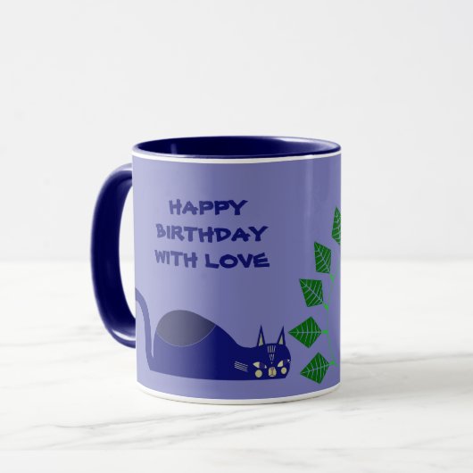 KATTENBOKAL VOOR VERJAARDAG MOK (Voorkant links)