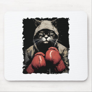 Kattenboksen met handschoenen en uniforme kattenbo muismat