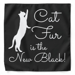 Kattenbont is het nieuwe zwart! Grappig Bandana