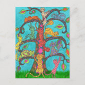 Kattenboom Briefkaart (Voorkant)