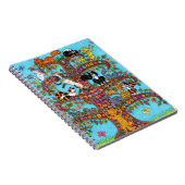 Kattenboom van leven 2 notitieboek (Rechterzijde)