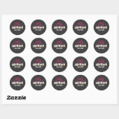 Kattenboon Crew Ronde Sticker (Vel)