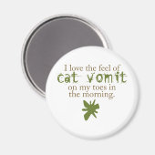 kattenbraaksel magneet (Voorkant / Achterkant)