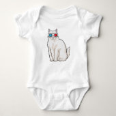 Kattenbril Romper (Voorkant)
