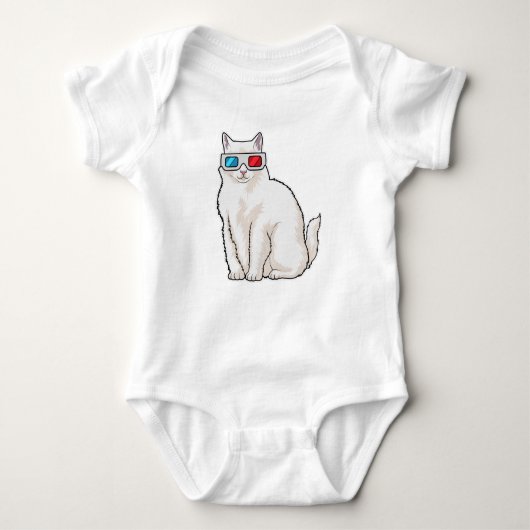 Kattenbril Romper (Voorkant)
