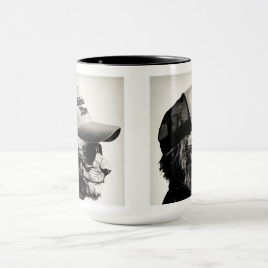 kattenbril verborgen mok (Midden)