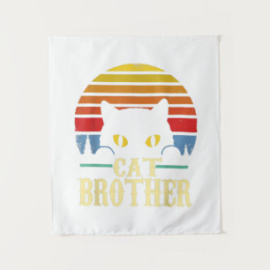 Kattenbroer Vintage Stijl Retro Cadeau Voor Katten Wandkleed