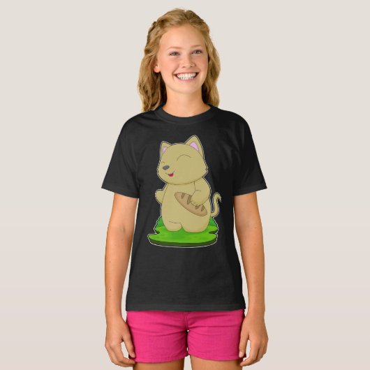 kattenbrood t-shirt (Voorkant volledig)