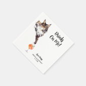 Kattenbruiloft Cocktailservetten Servet (Hoek)