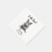 Kattenbruiloft Cocktailservetten Servet (Hoek)