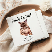 Kattenbruiloft Cocktailservetten Servet