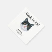 Kattenbruiloft Cocktailservetten Servet (Hoek)