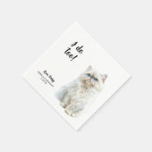 Kattenbruiloft Cocktailservetten Servet (Hoek)