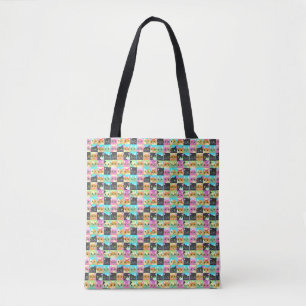kattencadeau Leuk Kawaii kat patroon Tote Bag