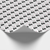 kattencadeau | Leuke kat patroon naadloze achtergr Cadeaupapier (Hoek)