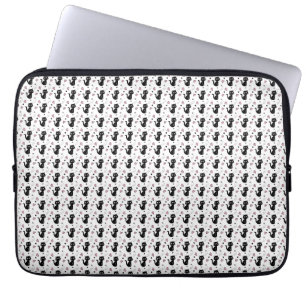 kattencadeau Leuke kat patroon naadloze achtergr Laptop Sleeve